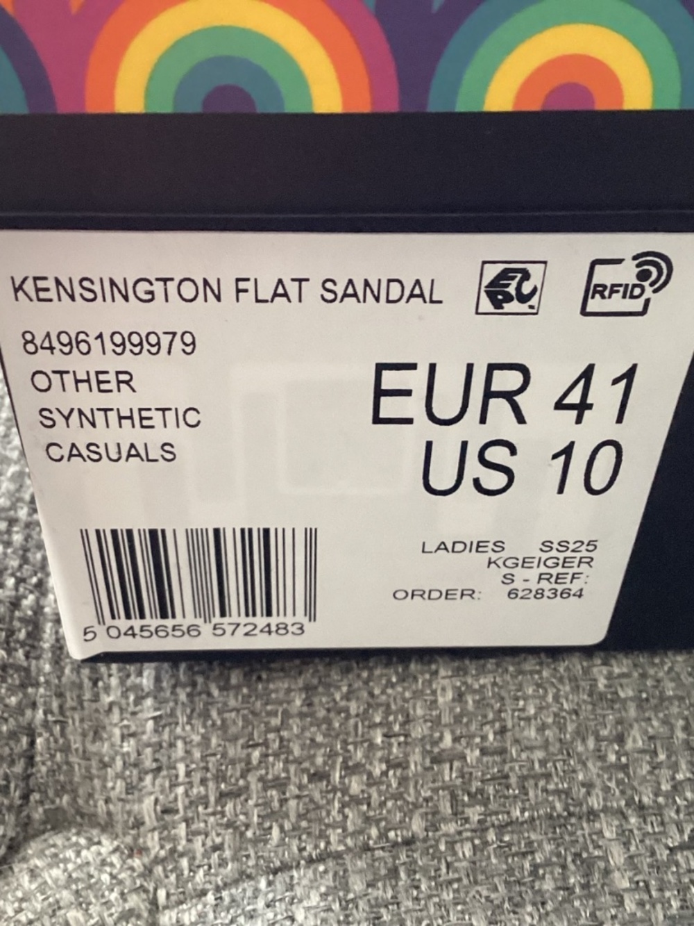 Kurt Geiger London Kensington Slide Sandal, size US10/EU41 - Picture 11 of 14